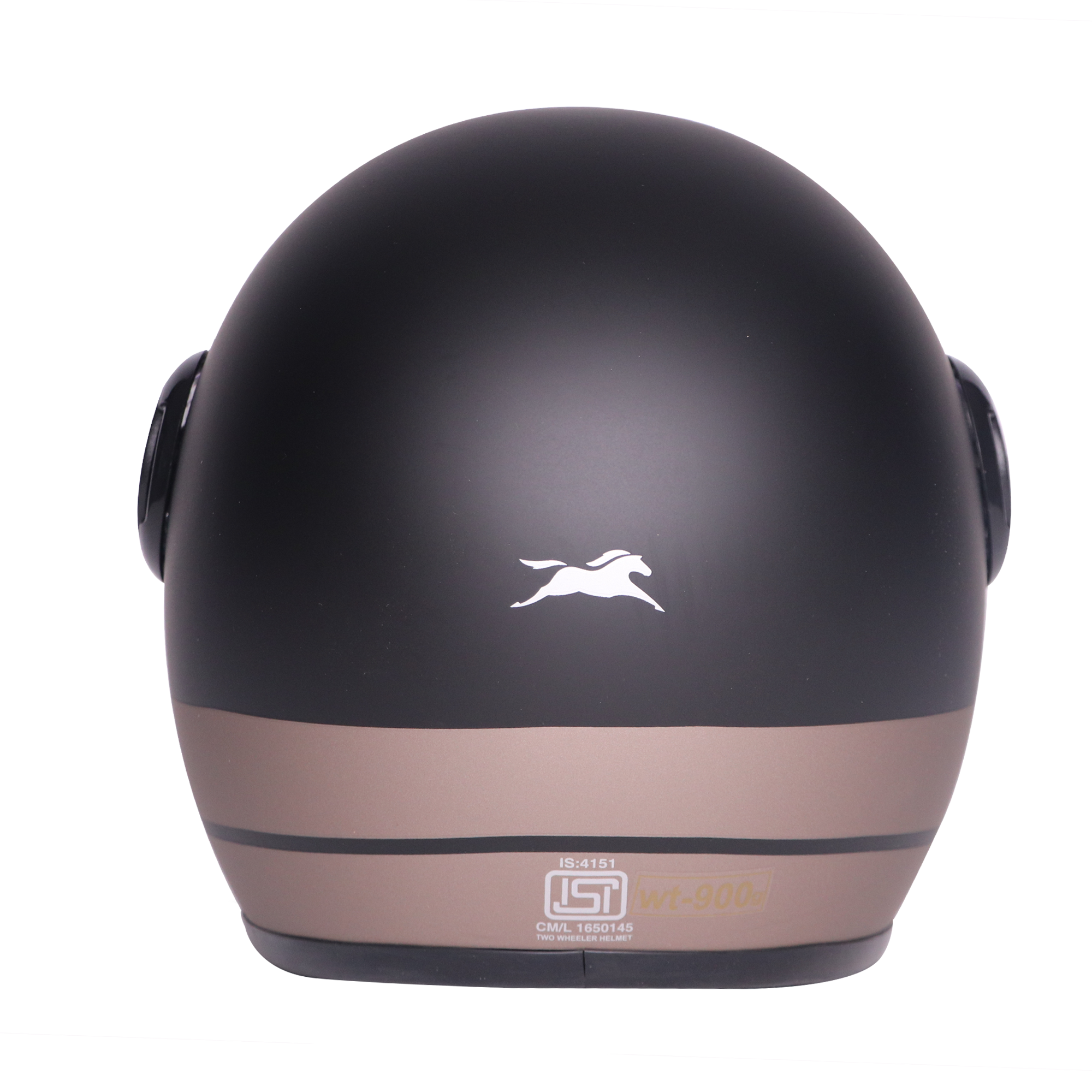 TVS J110 Half Face Helmet, Galactic Copper Matte